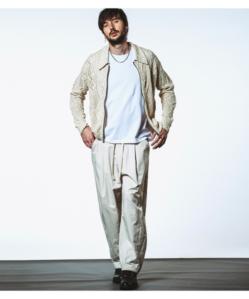 NO ID.（ノーアイディー） ブルゾン アウター 「NO ID.」Sheer Knit