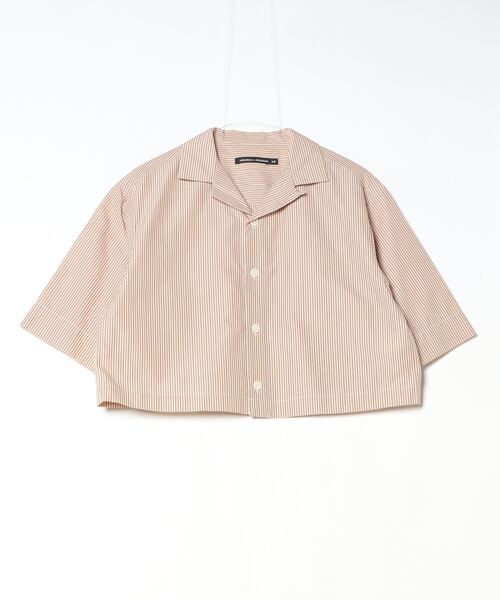 スタジオニコルソン リネン オーバーサイズシャツ ブラウス 長袖 1 ベージュ レディース】OVERSHIRT | STUDIO NICHOLSON(スタジオニコルソン