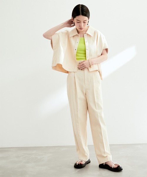ADAM ET ROPE' 「ADAM ROPE'」 パンツ 36 オフホワイト