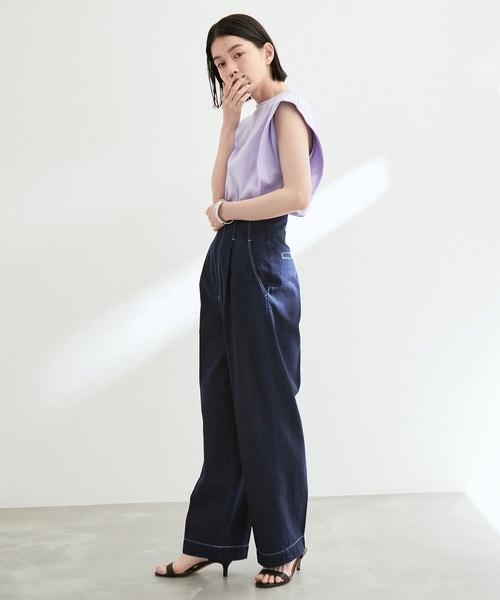 ADAM ET ROPE'（アダムエロペ）の「タフタバルーンパンツ