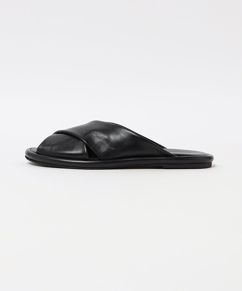 【お気にいる】 ALAN STEVEN サンダル レディース クロス Alan」レザー 「Steven 靴
