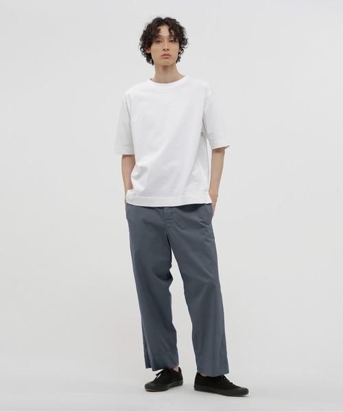 SUPERFINE COTTON TWILL TROUSERS | MHL.（エムエイチエル