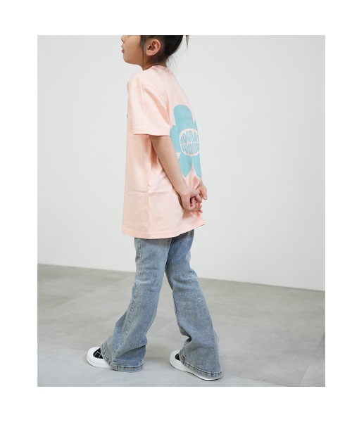 tシャツ フラワーバックプリント キッズ Tシャツ キッズ 子供服 女の子 | ブランド登録なし | 04