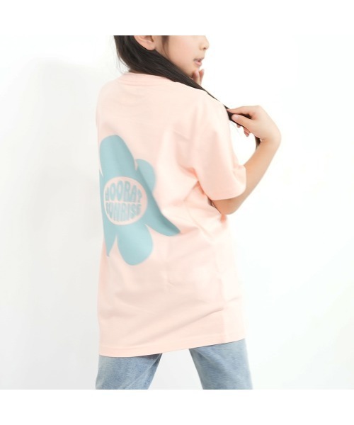 tシャツ フラワーバックプリント キッズ Tシャツ キッズ 子供服 女の子 | ブランド登録なし | 16