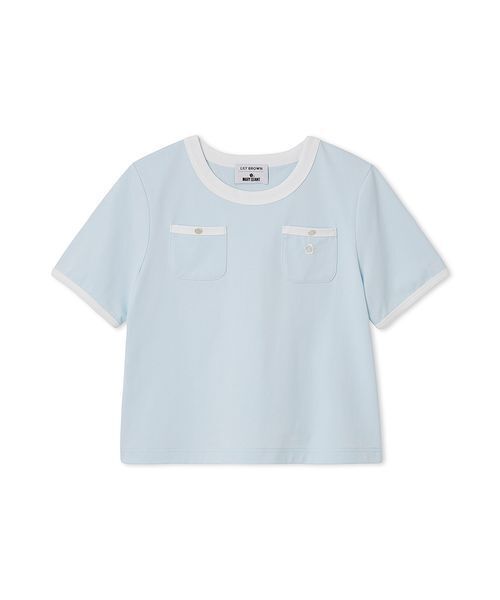 LILY BROWN tシャツ 「LILY BROWN×MARY QUANT」ポケットリンガー