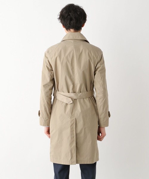 GLOBAL WORK ベージュ トレンチコート GLOBAL WORK トレンチコート コート エアかるミドルトレンチ
