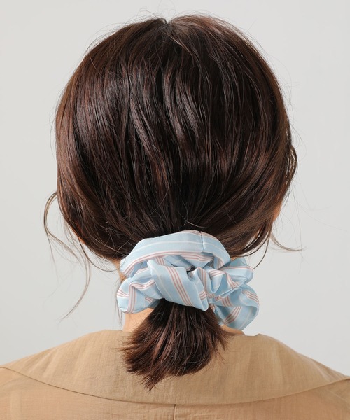 シュシュ マルチストライプ カラー ヘアゴム : ZOZOTOWN Yahoo!店