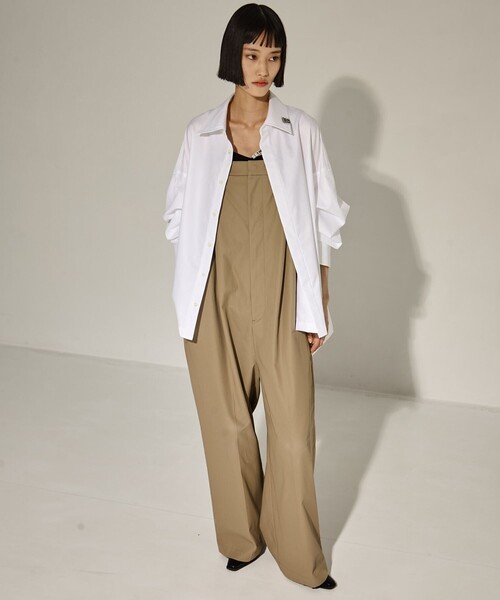MIHARA YASUHIRO レディース　フレアシャツ MAISON MIHARA YASUHIRO ブラウス シャツ 「MIHARA YASUHIRO