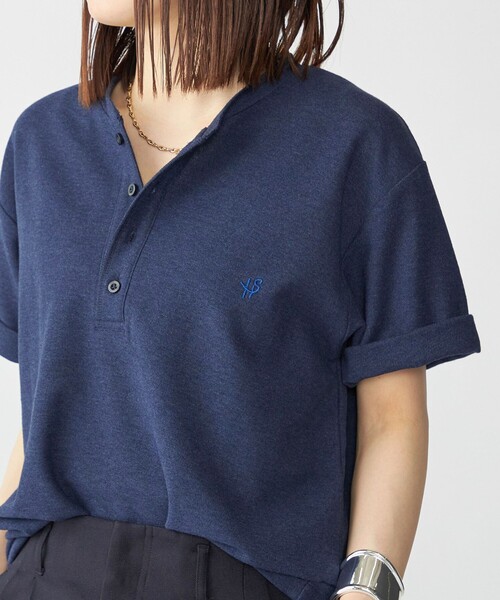 SHIPS（シップス） ヘンリーネック tシャツ 「WEB限定」SHIPS