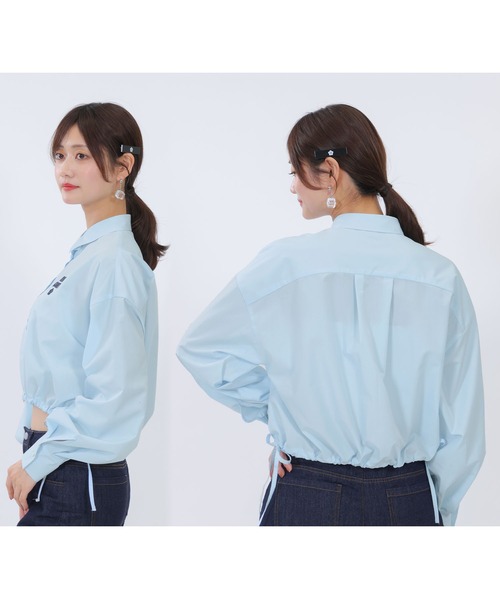 【時間指定不可】 シャツ ブラウス QUANT MARY マリークワント レトロ quant mary トップス