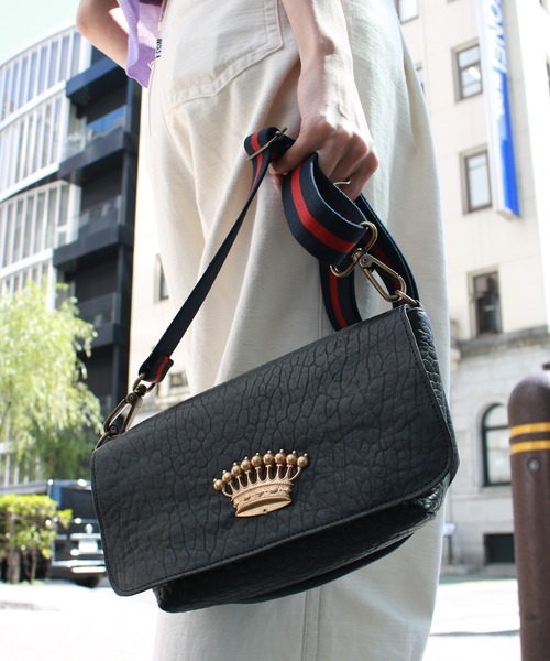 SOUS LES PAVESショルダーバッグ Scrap Book ショルダーバッグ バッグ 「SOUS LES PAVES」MAI TAI
