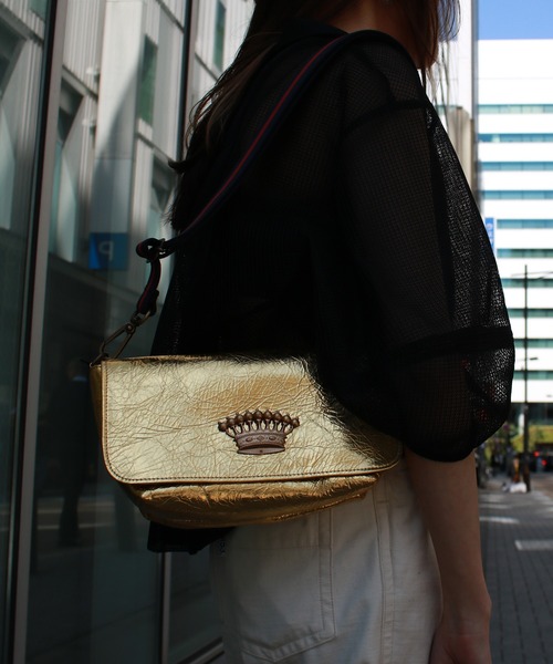 SOUS LES PAVESショルダーバッグ Scrap Book ショルダーバッグ バッグ 「SOUS LES PAVES」MAI TAI
