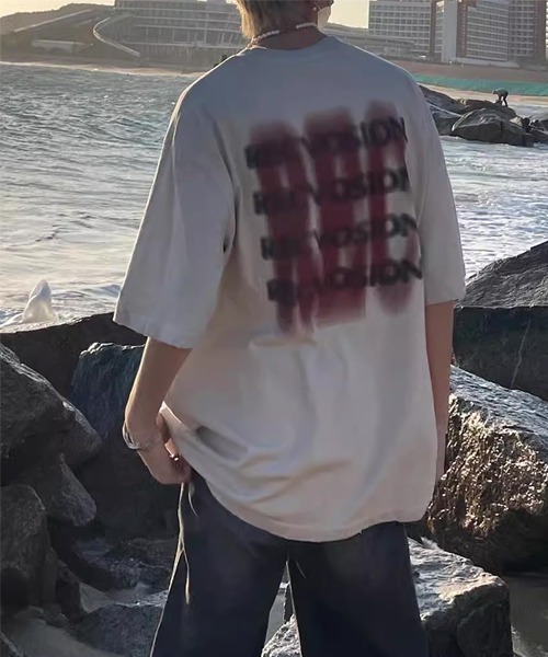 「Theater code」 半袖Tシャツ 3 ブラック メンズ