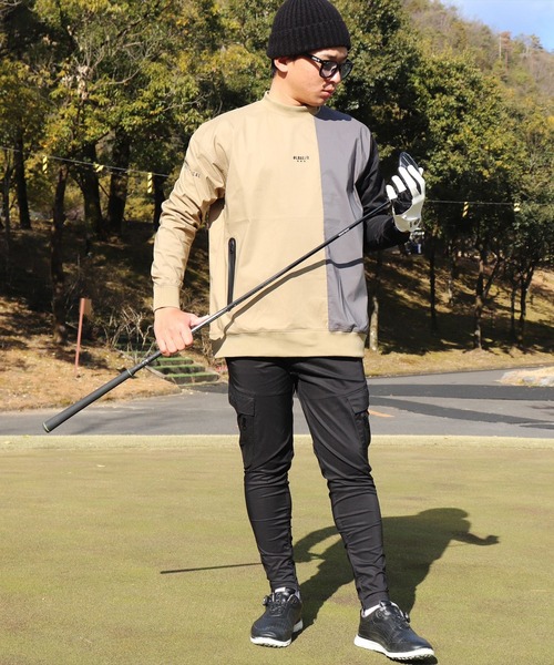 カーゴパンツ (RM)「LUXE/R GOLF」ストレッチ クロス メンズ