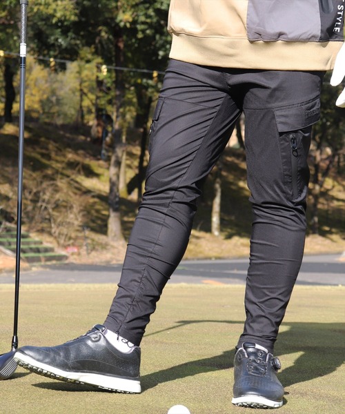カーゴパンツ (RM)「LUXE/R GOLF」ストレッチ クロス メンズ