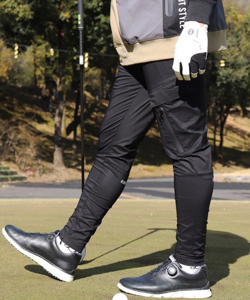 カーゴパンツ (RM)「LUXE/R GOLF」ストレッチ クロス メンズ