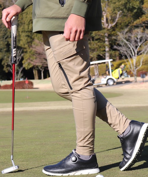 カーゴパンツ (RM)「LUXE/R GOLF」ストレッチ クロス メンズ