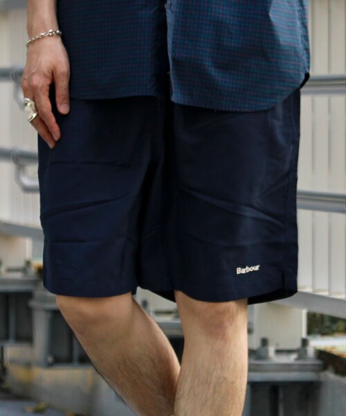【新品未使用】BARBA(バルバ) スイムショーツ Barbour パンツ 「BARBOUR/バブアー」staple logo 7 swim short