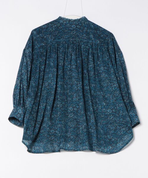 美品✨️LA MARINE FRANCAISE リバティプリント フリルブラウス LA MARINE FRANCAISE（マリンフランセーズ） ブラウス シャツ リバティ