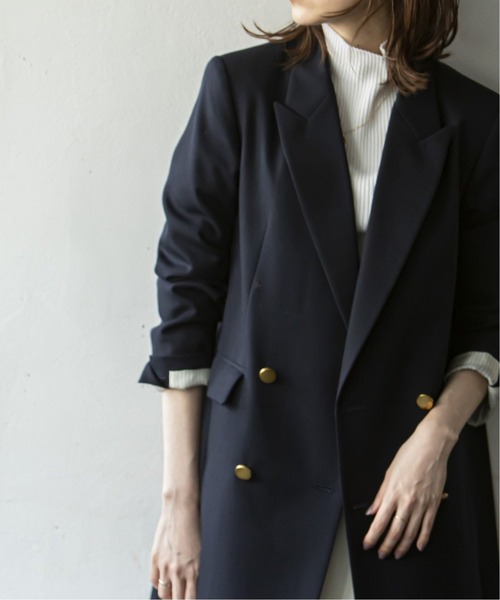 NOBLE（ノーブル） コート 38 ネイビー レディース : ZOZOTOWN Yahoo