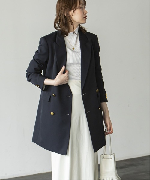 NOBLE（ノーブル） コート 38 ネイビー レディース : ZOZOTOWN Yahoo