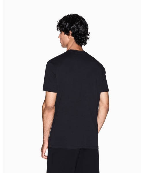 美品　未使用　Bandel ブラック 半袖Tシャツ　ゴールド　ロゴ　Mサイズ ARMANI EXCHANGE tシャツ 「A|X アルマーニ エクスチェンジ」ゴールド
