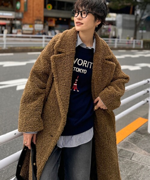 NOLLEY'S Sophi（ノーリーズソフィー） チェスターコート 38 キャメル