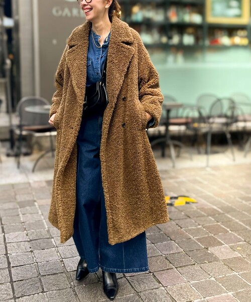 NOLLEY'S Sophi（ノーリーズソフィー） チェスターコート 38 キャメル