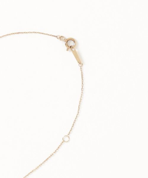 agete ゴールドネックレス agete ネックレス 「WEB限定」K18ピンクゴールドネックレス