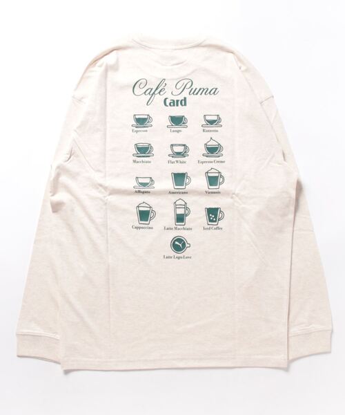 「PUMA」 長(zhǎng)袖Tシャツ LARGE ホワイト メンズ