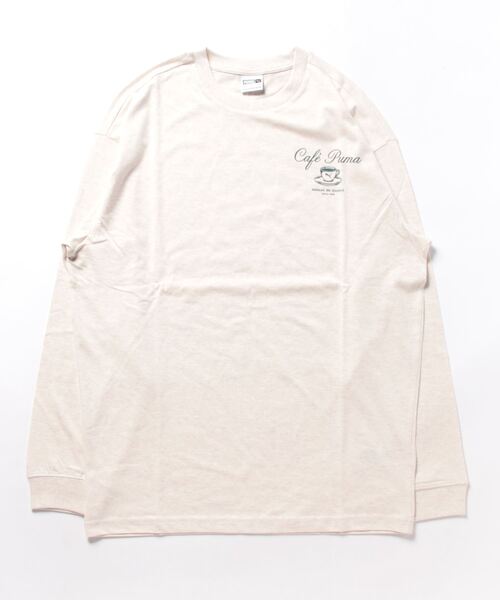 「PUMA」 長(zhǎng)袖Tシャツ LARGE ホワイト メンズ