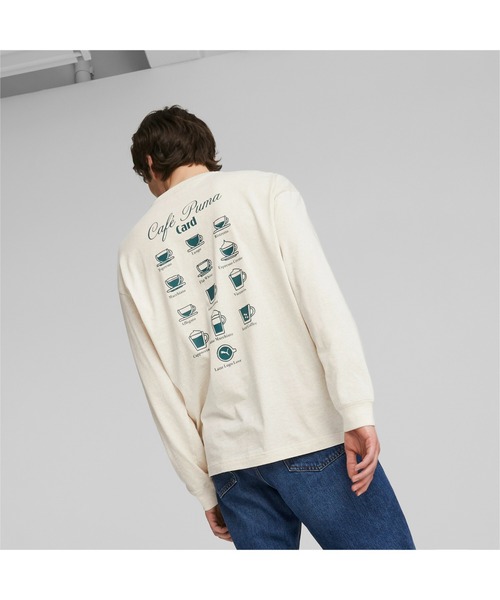 「PUMA」 長(zhǎng)袖Tシャツ LARGE ホワイト メンズ