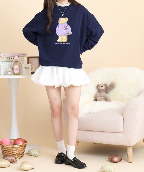 NERDY トレーナー スウェット クレバーネディスウェットシャツ メンズ