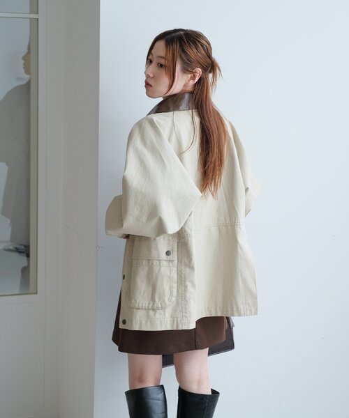 kastane ハンティングジャケット Kastane ブルゾン アウター 「WEB先行」ハンティングジャケット