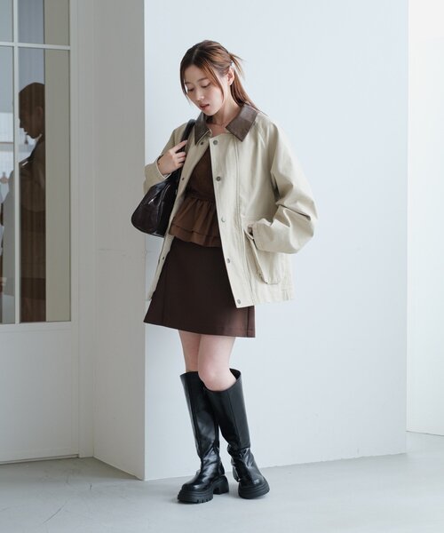 Kastane ブルゾン アウター 「WEB先行/2025AW」ハンティング