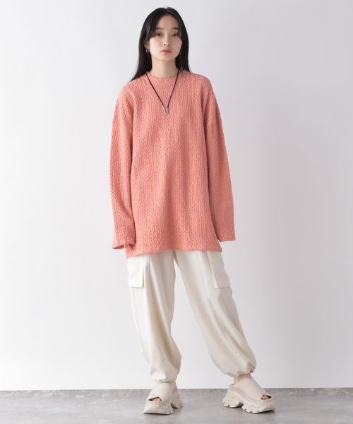 「JEANASIS」 カーゴパンツ MEDIUM オフホワイト レディース