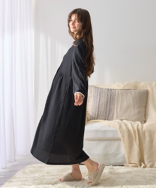 Rosemadame（ローズマダム） マタニティ ポコポコジャガードバイカラー