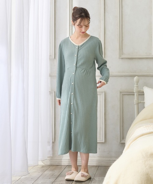 Rosemadame（ローズマダム） マタニティ ポコポコジャガードバイカラー