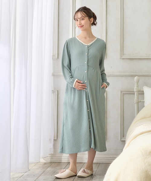 Rosemadame（ローズマダム） マタニティ ポコポコジャガードバイカラー