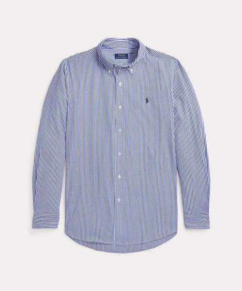チ*ャ様 Ralph Lauren ストライプドレスシャツ 16 16ハーフ （L位） / 90s POLO by RALPH LAUREN ラルフローレン
