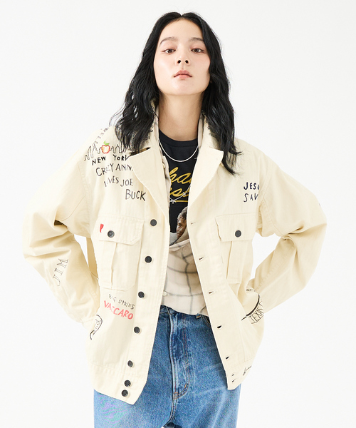 THRIFTY LOOK ミリタリージャケット モッズコート 「THRIFTY LOOK/ス