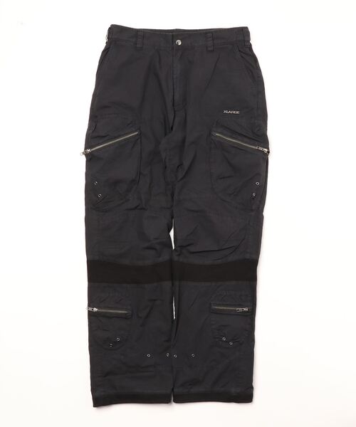 XLARGE（エクストラ ラージ） カーゴパンツ 32inch ブラック メンズ