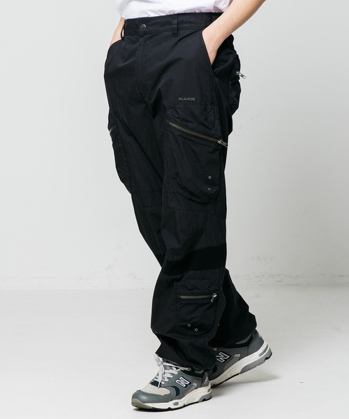XLARGE（エクストラ ラージ） カーゴパンツ 32inch ブラック メンズ