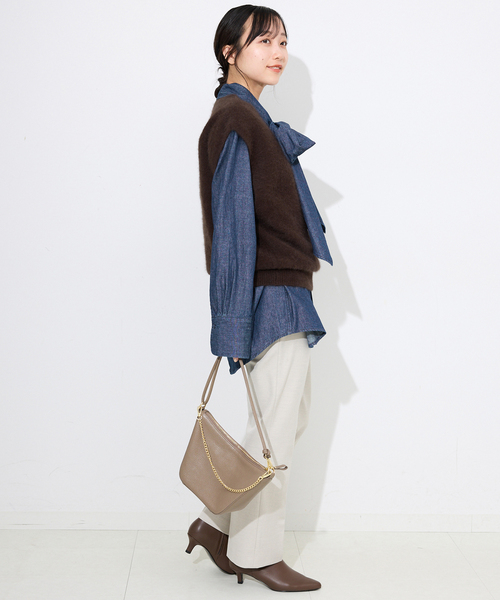 SLOBE IENA（スローブイエナ） ベスト ジレ フォックスアルパカ ニット