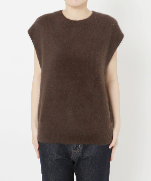 SLOBE IENA（スローブイエナ） ベスト ジレ フォックスアルパカ ニット