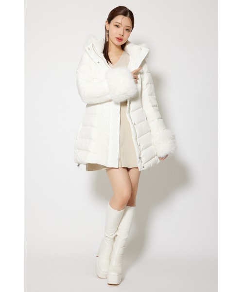 rienda（リエンダ） ダウンコート ダウンジャケット 「神くびれダウン