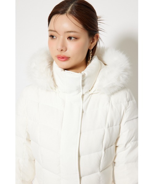 ♡rienda 美品 ダウン コート ジャケット♡ rienda ダウンコート ダウンジャケット 「2025AW」「神くびれ