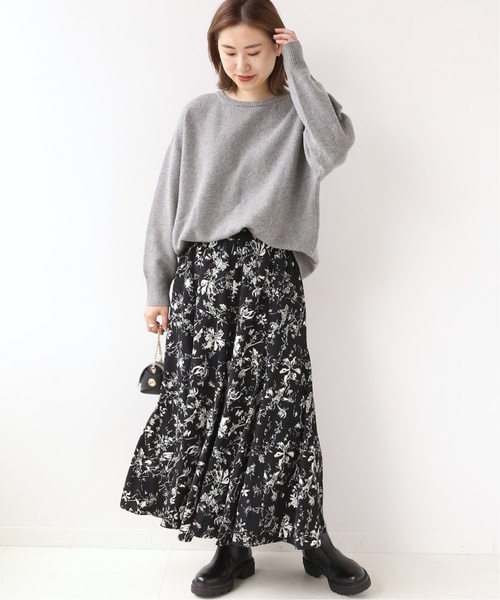 「JOURNAL STANDARD relume」 フレアスカート FREE グリーン レディース_画像2