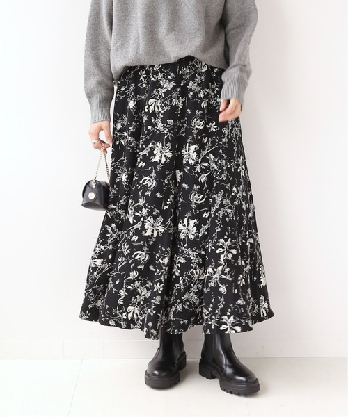 「JOURNAL STANDARD relume」 フレアスカート FREE グリーン レディース_画像4