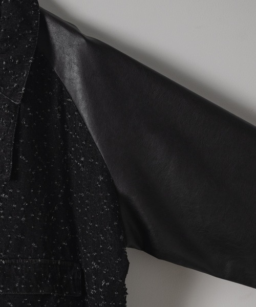 「Casper John」 ジップアップブルゾン SMALL ブラック レディース_画像8